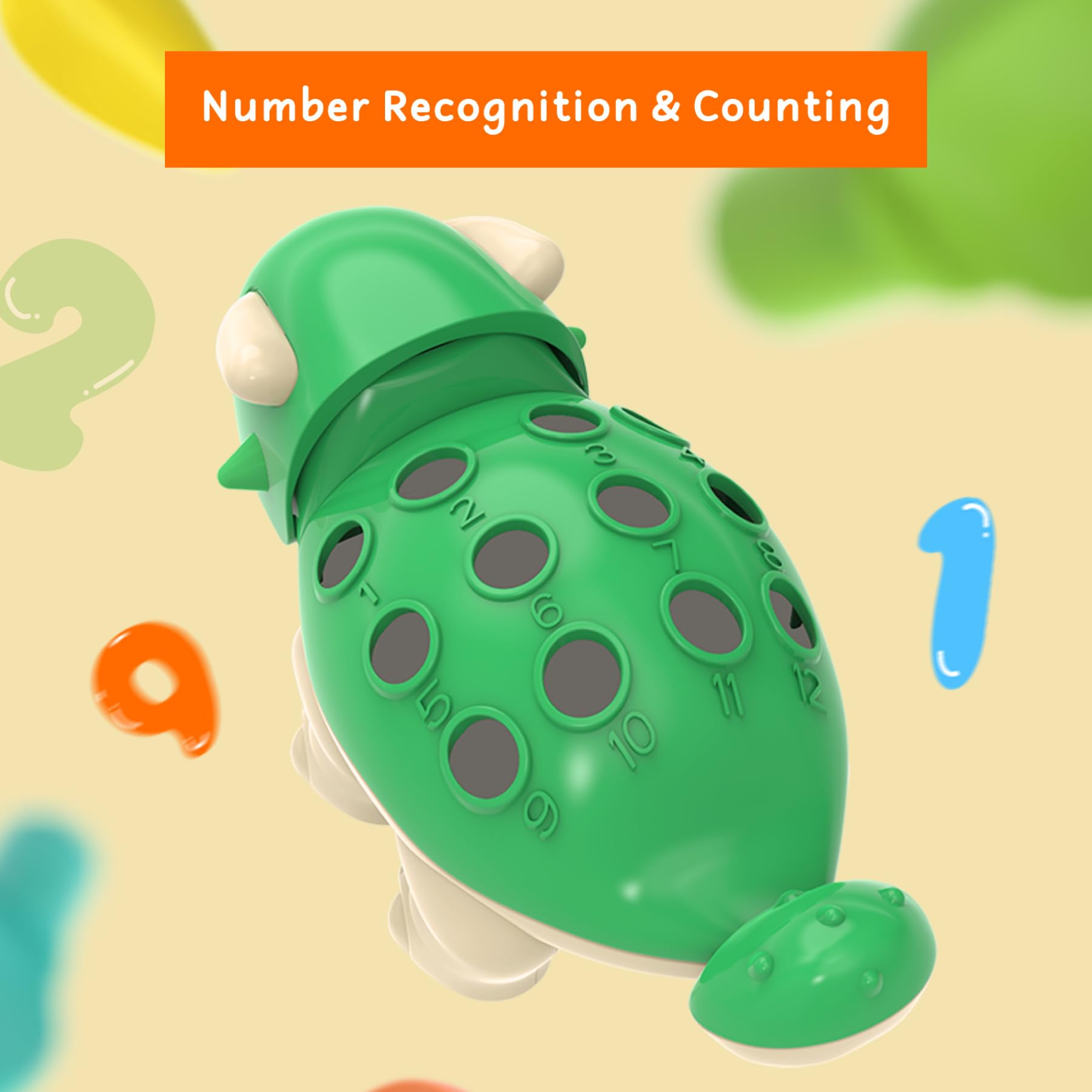 Dinosaur Fine Motor Toy for Toddlers – Educational Sensory Game for Ages 1–4