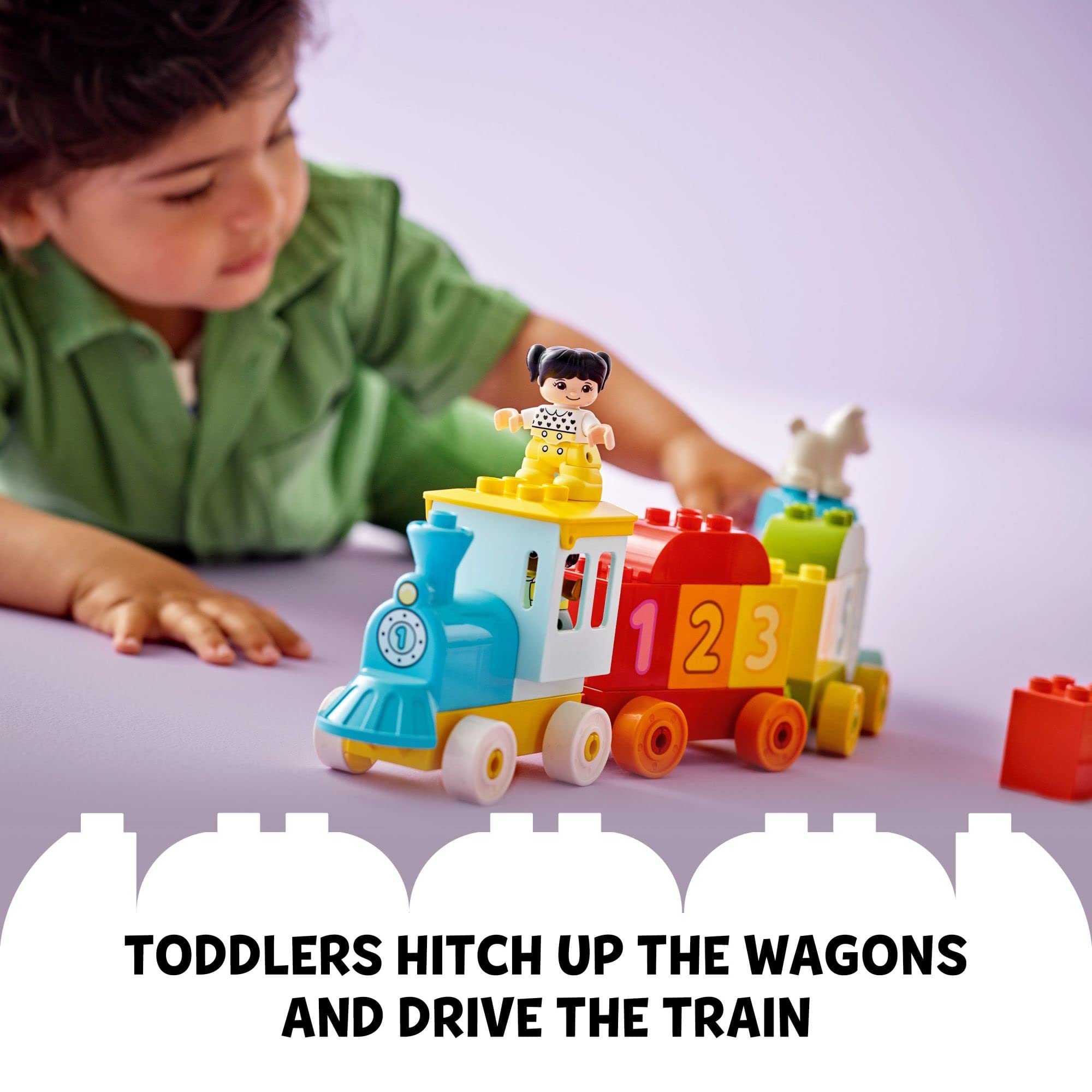My First Number Train – Educational Building Toy – Ages 1.5–3