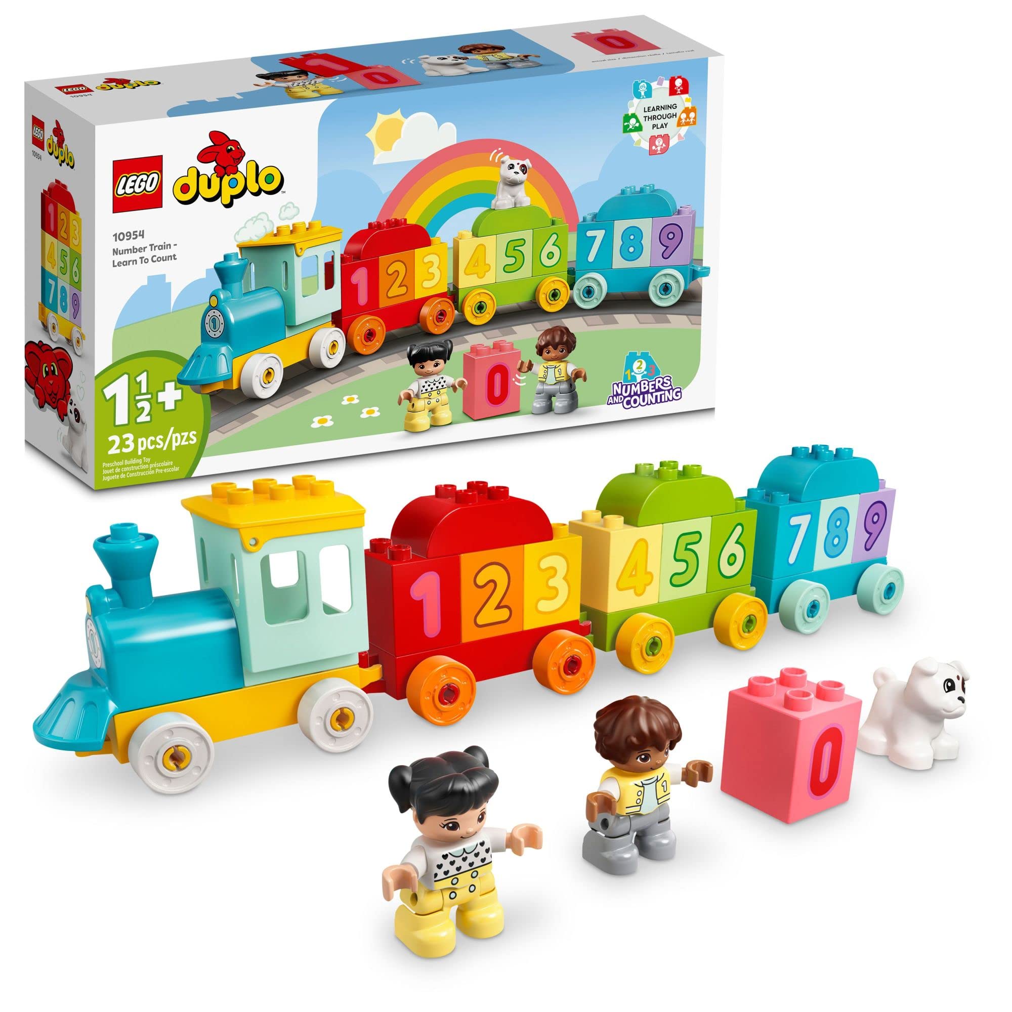 My First Number Train – Educational Building Toy – Ages 1.5–3