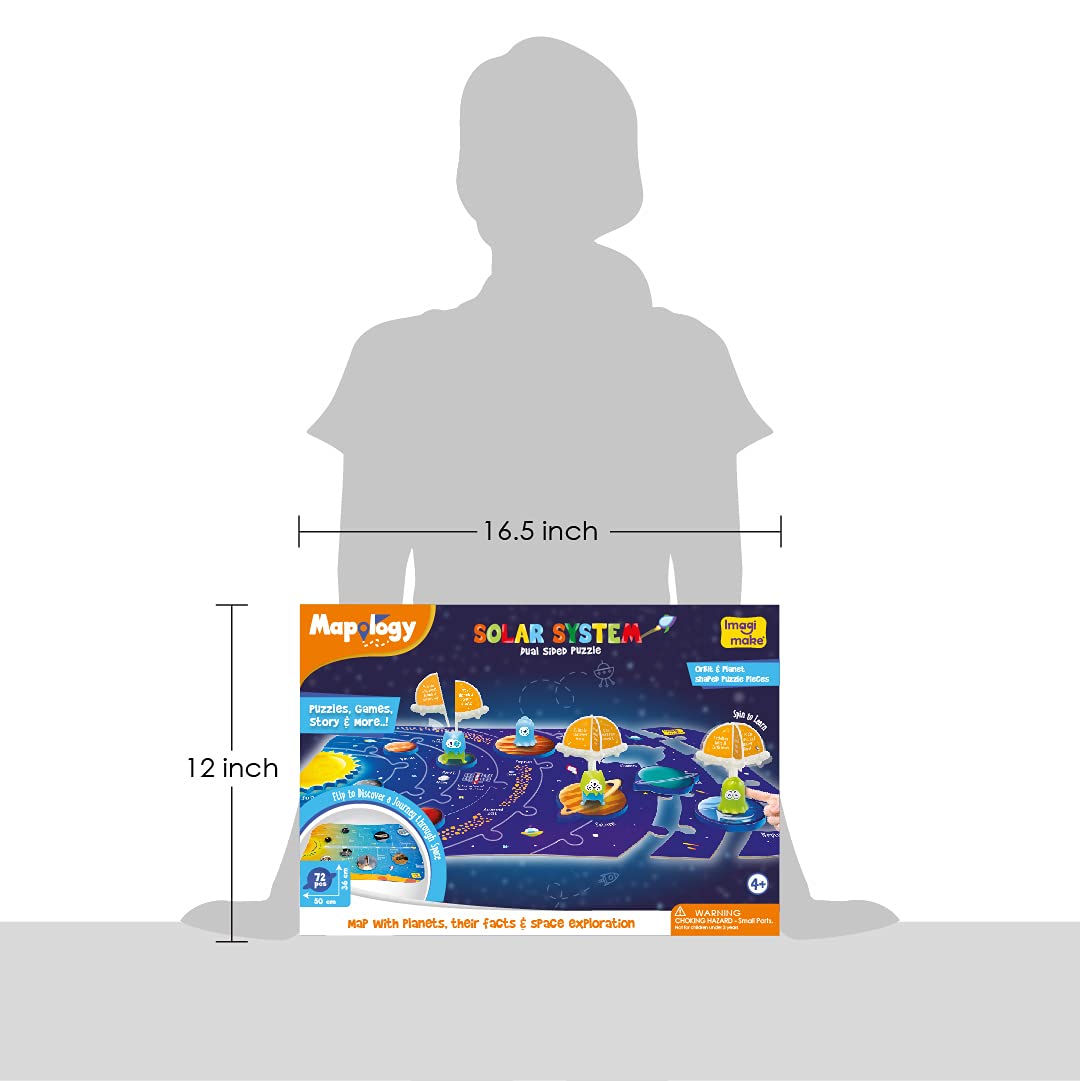 Solar System Puzzle – Educational Space Toy – Ages 4–8