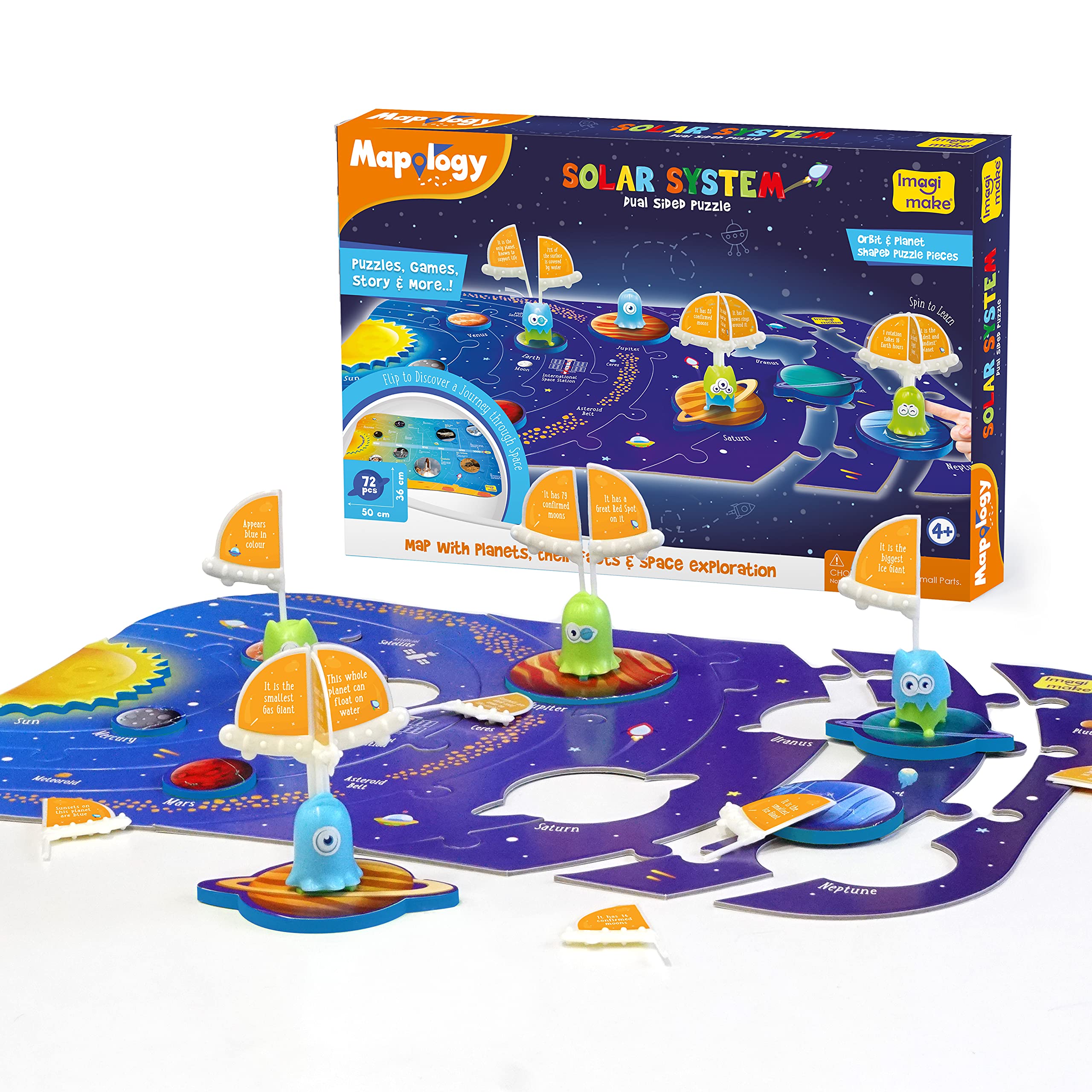 Solar System Puzzle – Educational Space Toy – Ages 4–8
